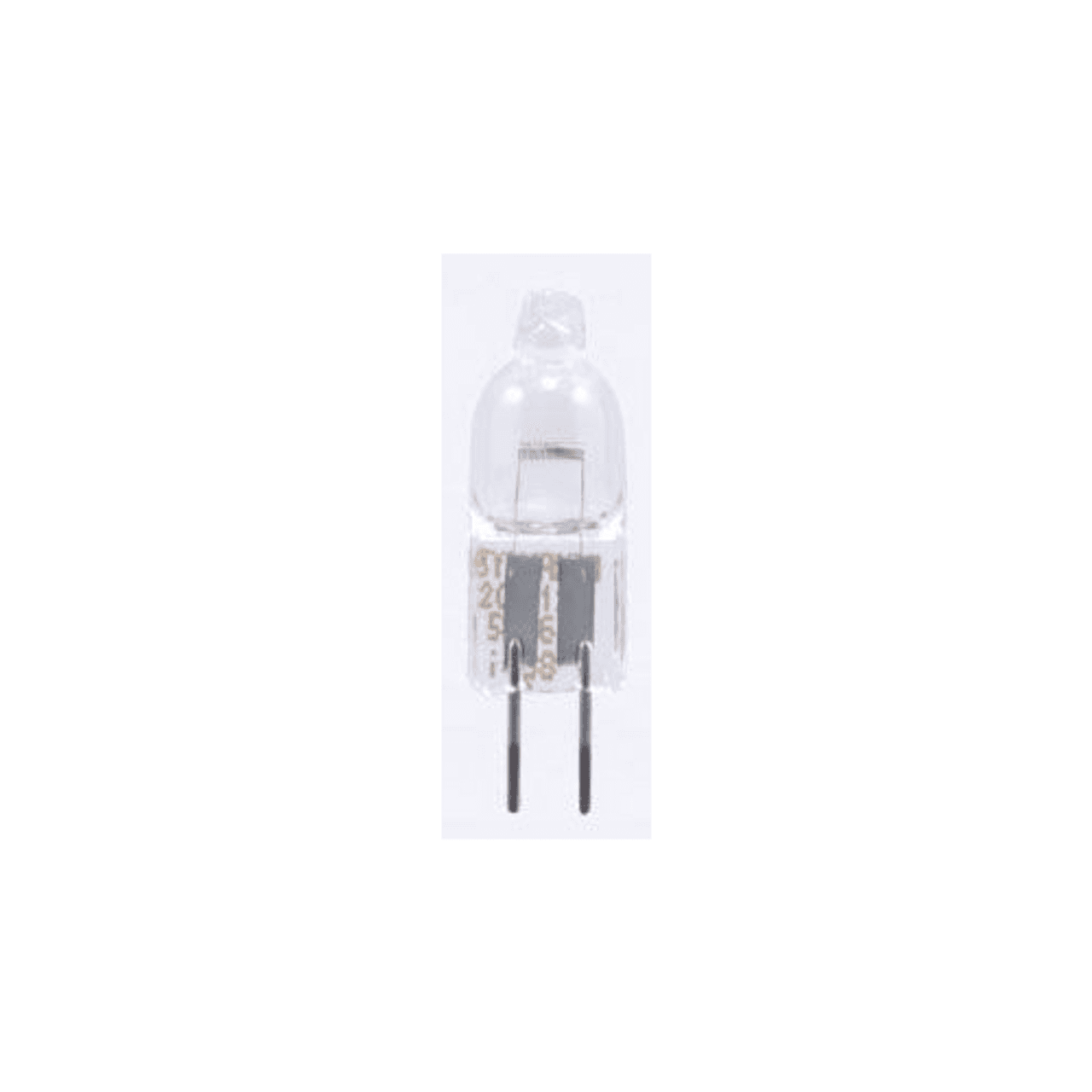 Sylvania 20T3Q/CL 1.25" L, 20 W, 12 V, 320 Lumen, 3000 K, 10 CRI, 2000 Hr Life, Clear, Transverse Filament, 2-Pin G4 Base, T3, 1-Ended Sylvania 20T3Q/CL 1.25" L, 20 W, 12 V, 320 Lumen, 3000 K, 10 CRI, 2000 Hr Life, Clear, Transverse Filament, 2-Pin G4 Base, T3, 1-Ended
