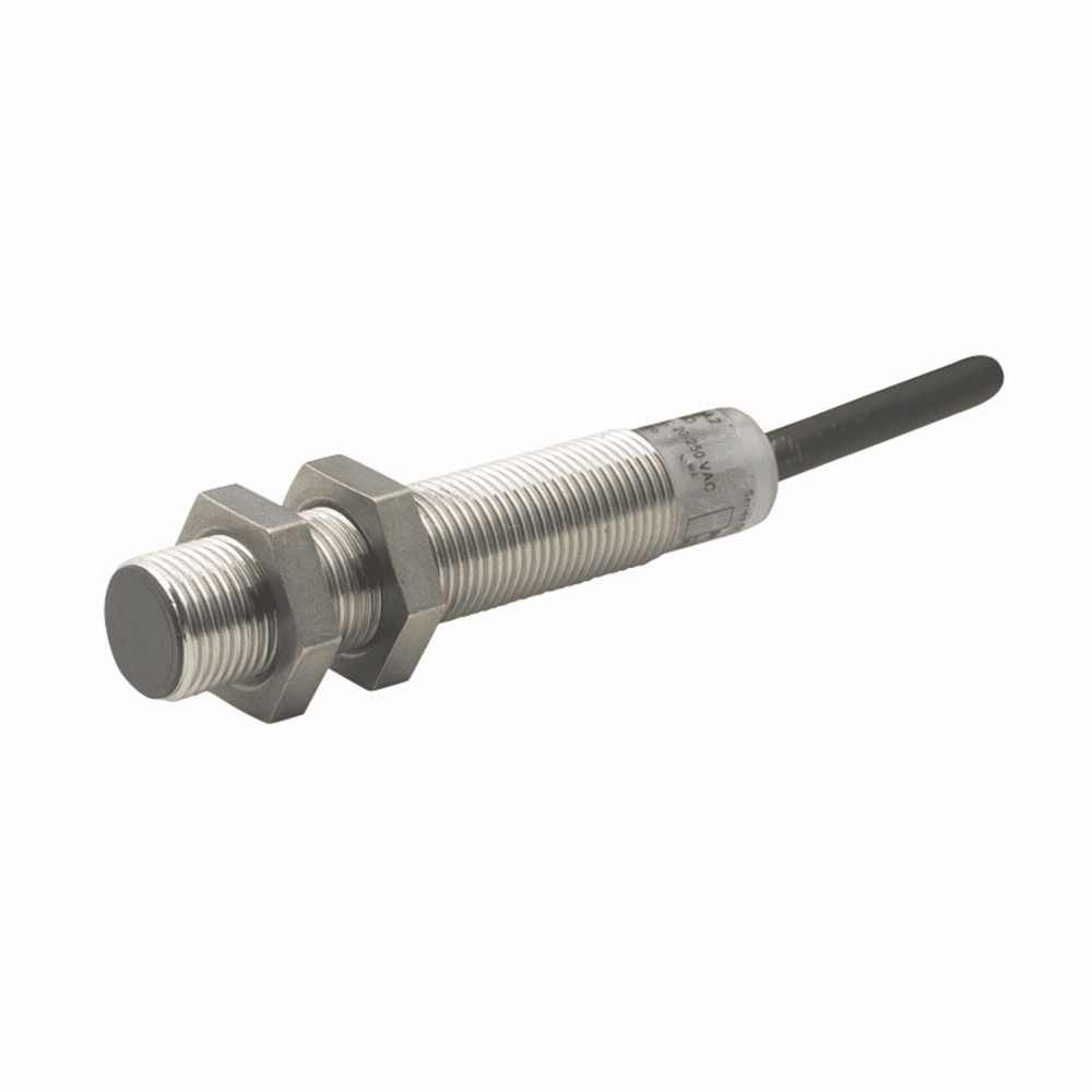 Eaton E57LAL12A2SA E57LAL12A2SA Eaton - Premium+ Inductive Proximity Sensor, E57, Straight, 12 mm, Shielded, 360° viewable LED, Dual key micro, 2-wire, 250 mA at 250V, 3 pin, <3% sensing range, 2-wire AC, NO, 20-250V Eaton E57LAL12A2SA E57LAL12A2SA Eaton - Premium+ Inductive Proximity Sensor, E57, Straight, 12 mm, Shielded, 360° viewable LED, Dual key micro, 2-wire, 250 mA at 250V, 3 pin, <3% sensing range, 2-wire AC, NO, 20-250V