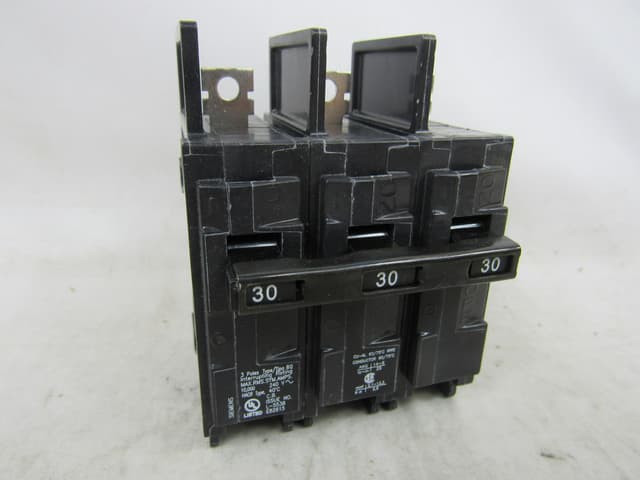 BQ3B030 Part Image. Manufactured by Siemens.