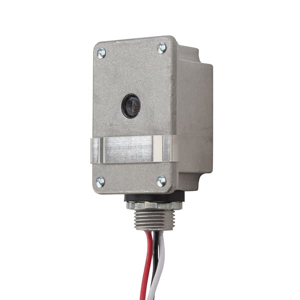 NSI Industries 2115 1/2" Stem DieCast Alum, On 1-5fc/Off 3-15fc, 6"Leads, 120V, 2000W Tungsten, 1800VA Ballast, 600VA LED NSI Industries 2115 1/2" Stem DieCast Alum, On 1-5fc/Off 3-15fc, 6"Leads, 120V, 2000W Tungsten, 1800VA Ballast, 600VA LED