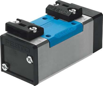 Festo 151844 pneumatic valve VL-5/2-D-2-FR-C 5/2-way function, pneumatically actuated, with spring return Valve function: 5/2 monostable, Type of actuation: pneumatic, Width: 54 mm, Standard nominal flow rate: 2300 l/min, Operating pressure: -0,9 - 16 bar Festo 151844 pneumatic valve VL-5/2-D-2-FR-C 5/2-way function, pneumatically actuated, with spring return Valve function: 5/2 monostable, Type of actuation: pneumatic, Width: 54 mm, Standard nominal flow rate: 2300 l/min, Operating pressure: -0,9 - 16 bar