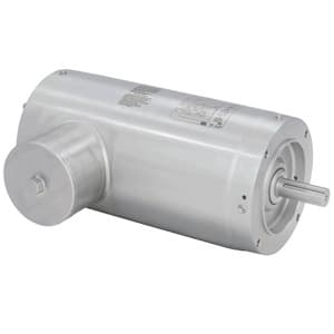 Baldor Electric Company VFSWDNM3554-E-G AC Motor; 1-1/2HP Power; 230/460VAC at 60HZ Voltage; 3 Phase; 2.1A Full Load Current; 4 Pole; 1800RPM Speed; 56C Frame Size; Stainless Steel Housing; TENV Enclosure; Footless; High Pressure Washdown; Food Safe Baldor Electric Company VFSWDNM3554-E-G AC Motor; 1-1/2HP Power; 230/460VAC at 60HZ Voltage; 3 Phase; 2.1A Full Load Current; 4 Pole; 1800RPM Speed; 56C Frame Size; Stainless Steel Housing; TENV Enclosure; Footless; High Pressure Washdown; Food Safe