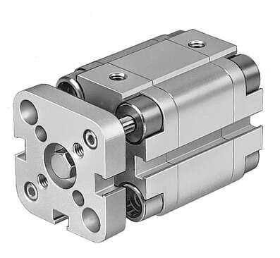 Festo 156845 compact cylinder ADVUL-12-10-P-A For proximity sensing. Piston rod secured against rotation by means of guide rod and yoke plate. Stroke: 10 mm, Piston diameter: 12 mm, Cushioning: P: Flexible cushioning rings/plates at both ends, Assembly position: Any, Festo 156845 compact cylinder ADVUL-12-10-P-A For proximity sensing. Piston rod secured against rotation by means of guide rod and yoke plate. Stroke: 10 mm, Piston diameter: 12 mm, Cushioning: P: Flexible cushioning rings/plates at both ends, Assembly position: Any,