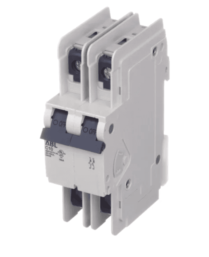 Altech Corp. 2C1.6DL Circuit Breaker 1.6A, 2 Pole, 250V DC, UL489 Altech Corp. 2C1.6DL Circuit Breaker 1.6A, 2 Pole, 250V DC, UL489