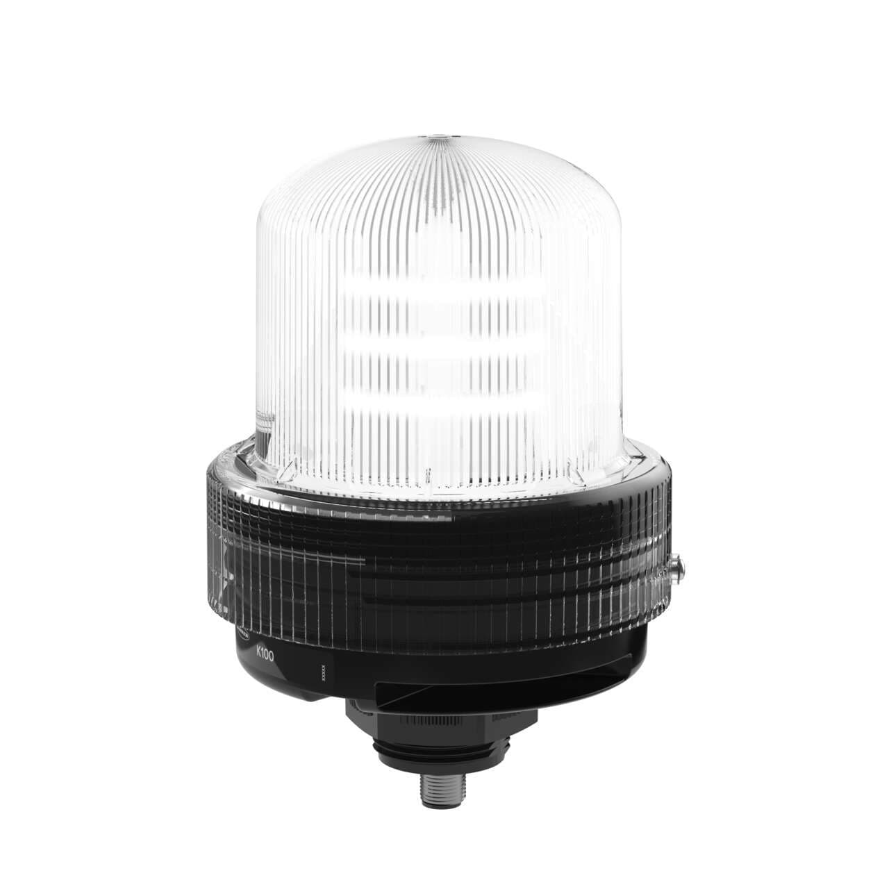 Banner K100B-BLWAQ Banner K100B-BLWAQ - K100 Basic Daylight Visible Beacon: 1-Color Indicator; 12-48 V dc; Polycarbonate; IP66; White; Audible; 5-pin M12 Integral QD Banner K100B-BLWAQ Banner K100B-BLWAQ - K100 Basic Daylight Visible Beacon: 1-Color Indicator; 12-48 V dc; Polycarbonate; IP66; White; Audible; 5-pin M12 Integral QD