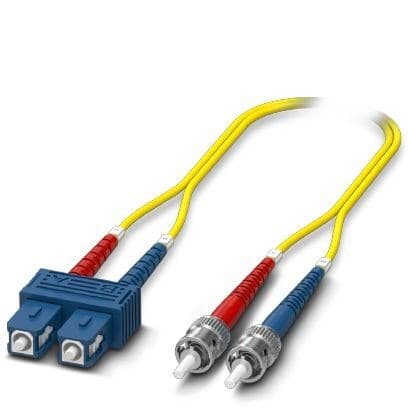 Phoenix Contact 1115579 Single-mode OS2 duplex jumper, ST-SC, UPC polishing, length 5Â m Phoenix Contact 1115579 Single-mode OS2 duplex jumper, ST-SC, UPC polishing, length 5Â m