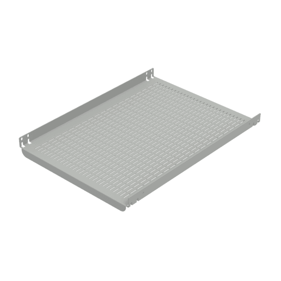Hoffman P19SH5 Fixed Shelf, fits 19 in Rack A, Lt Gray, Steel Hoffman P19SH5 Fixed Shelf, fits 19 in Rack A, Lt Gray, Steel
