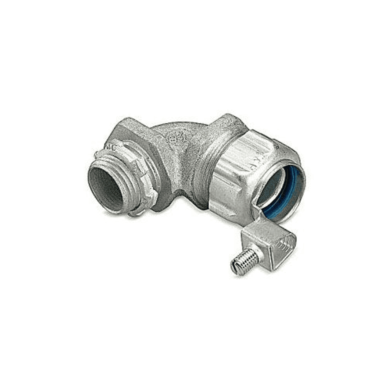 Thomas & Betts 5359GR 3", Zinc Electroplated Chromate Coated Steel, Insulated Throat, 90D, Grounding Thomas & Betts 5359GR 3", Zinc Electroplated Chromate Coated Steel, Insulated Throat, 90D, Grounding