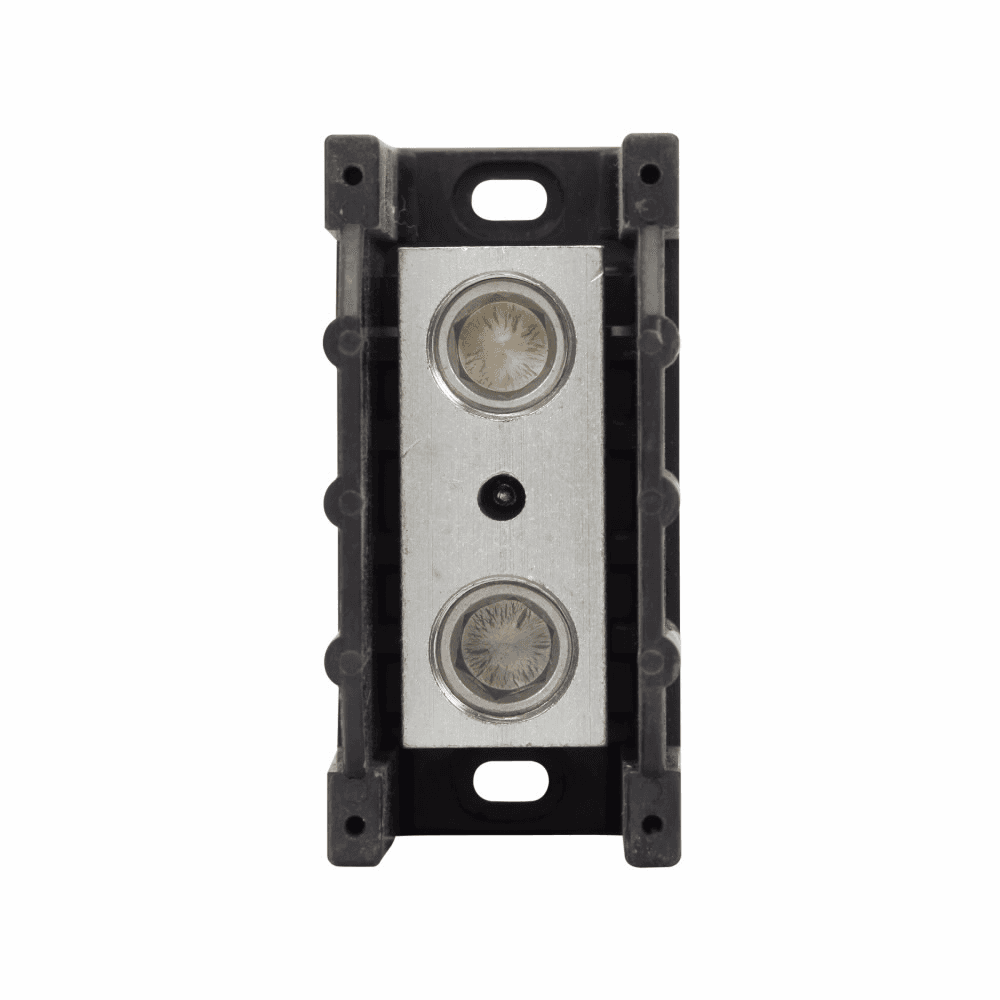 Cooper Bussmann 16306-1 16306-1 Cooper Bussmann - Eaton Bussmann series power splicer block, 600 Vac, 600 Vdc, 380A, Power splicer block, Single-pole, Splicer, SCCR: 10 kA, Black, Molded Thermoplastic Base, Tin-plated aluminum connector Cooper Bussmann 16306-1 16306-1 Cooper Bussmann - Eaton Bussmann series power splicer block, 600 Vac, 600 Vdc, 380A, Power splicer block, Single-pole, Splicer, SCCR: 10 kA, Black, Molded Thermoplastic Base, Tin-plated aluminum connector