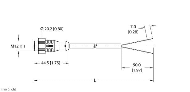 EKRT-A4.300-GC2K-2 Part Image. Manufactured by Turck.