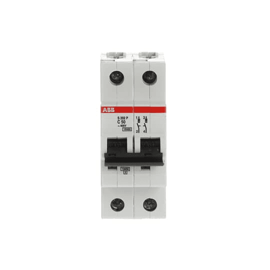 ABB Control 2CDS282001R0504 2CDS282001R0504 ABB Control - S202P-C50 Miniature Circuit Breaker - 2P - C - 50 A ABB Control 2CDS282001R0504 2CDS282001R0504 ABB Control - S202P-C50 Miniature Circuit Breaker - 2P - C - 50 A