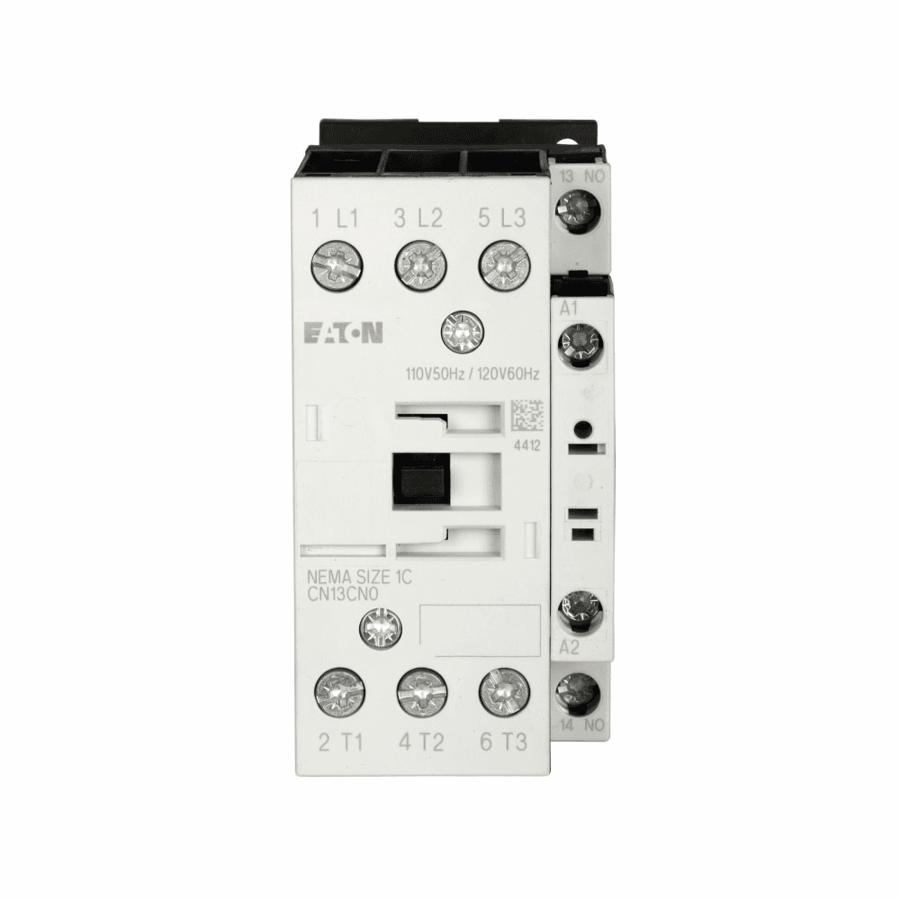 Eaton CN13CN010A CN13CN010A Eaton - Eaton Freedom NEMA motor control contactor, Space Saving NEMA contactors, 120 Vac, 50/60 Hz, 1NO, Size 1C Eaton CN13CN010A CN13CN010A Eaton - Eaton Freedom NEMA motor control contactor, Space Saving NEMA contactors, 120 Vac, 50/60 Hz, 1NO, Size 1C