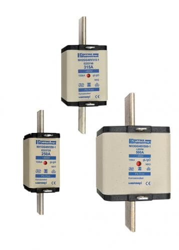 Mersen C223723 NH fuse-link gG, 400VAC, size 1, 200A double indicator/insulated tags Mersen C223723 NH fuse-link gG, 400VAC, size 1, 200A double indicator/insulated tags