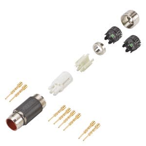 Siemens 6FX2003-0LA00 power connector Sz. 1 type: 6FX2003-0LA00 6-pole pin, male thread 1x 6-pole insulator 8x pin contacts (1-2.5 mm2) 2x cable terminal for cable diameter: 7.5 - 12 / 9 - 15 Siemens 6FX2003-0LA00 power connector Sz. 1 type: 6FX2003-0LA00 6-pole pin, male thread 1x 6-pole insulator 8x pin contacts (1-2.5 mm2) 2x cable terminal for cable diameter: 7.5 - 12 / 9 - 15