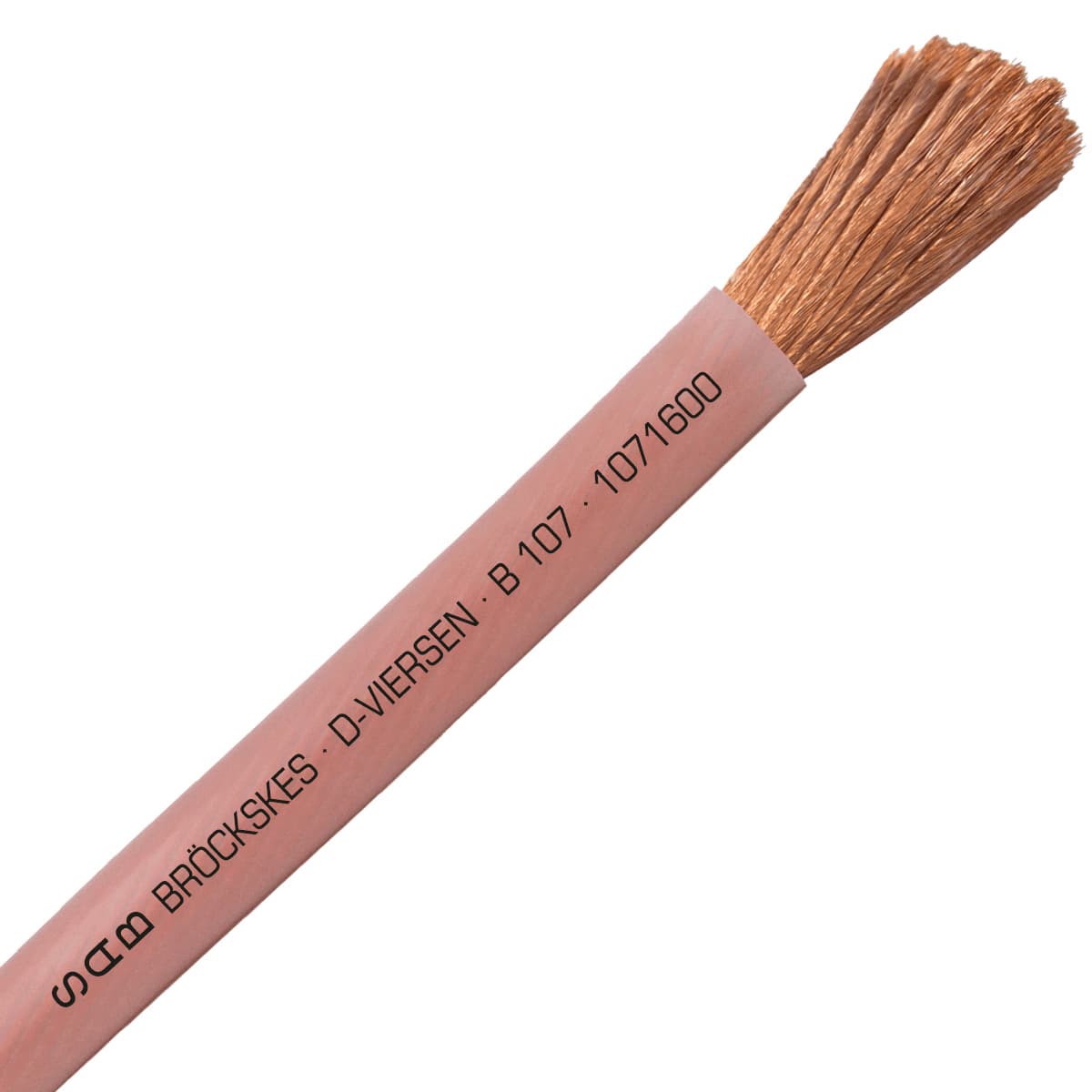 SAB 1071600 B 107 - 6 AWG/1c, high temperature silicone copper rope, RoHS SAB 1071600 B 107 - 6 AWG/1c, high temperature silicone copper rope, RoHS