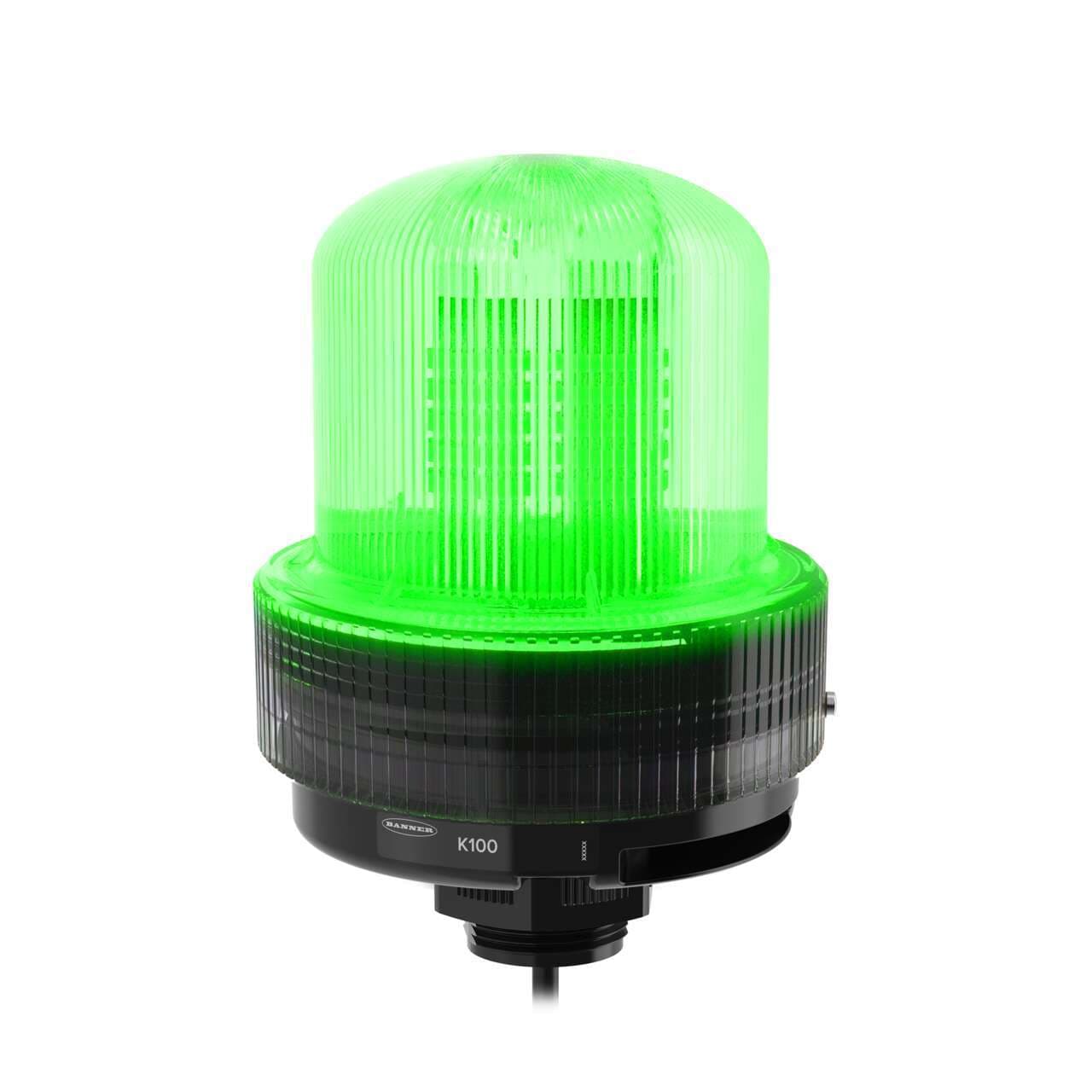 Banner K100PBLNZGBRA Banner K100PBLNZGBRA - K100 Pro Hazardous Daylight Visible: 3-Color Beacon; 100-240 V ac; Polycarbonate; IP66, IP69K; Green, Blue, Red; Audible; 2 m (6.5 ft) ITC-ER 5-wire Cable Banner K100PBLNZGBRA Banner K100PBLNZGBRA - K100 Pro Hazardous Daylight Visible: 3-Color Beacon; 100-240 V ac; Polycarbonate; IP66, IP69K; Green, Blue, Red; Audible; 2 m (6.5 ft) ITC-ER 5-wire Cable