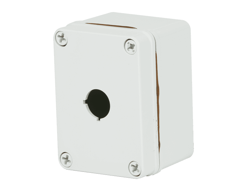 Saginaw Control SCE-1PBPCI Polycarbonate PB Enclosure, Height:4.34", Width:3.16", Depth:2.76", RAL 7035 Light Gray Polycarbonate Saginaw Control SCE-1PBPCI Polycarbonate PB Enclosure, Height:4.34", Width:3.16", Depth:2.76", RAL 7035 Light Gray Polycarbonate