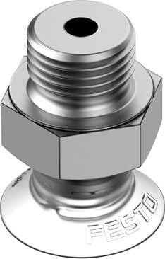Festo 36142 suction cup VAS-15-1/8-NBR With sealing ring OL. Nominal size: 3 mm, suction cup diameter: 15 mm, Effective suction diameter: 12 mm, Position of connection: on top, Suction cup shape: round flat Festo 36142 suction cup VAS-15-1/8-NBR With sealing ring OL. Nominal size: 3 mm, suction cup diameter: 15 mm, Effective suction diameter: 12 mm, Position of connection: on top, Suction cup shape: round flat