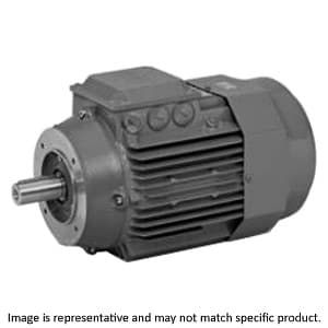Baldor Electric Company EMVM11042D-S-AP AC Motor; 5.3HP Power; 230/460VAC at 50/60HZ Voltage; 3 Phase; 3000/3600RPM Speed; 160 IEC Frame; Flange Mounted; Footless; Aluminum Housing; 16.97" Length Baldor Electric Company EMVM11042D-S-AP AC Motor; 5.3HP Power; 230/460VAC at 50/60HZ Voltage; 3 Phase; 3000/3600RPM Speed; 160 IEC Frame; Flange Mounted; Footless; Aluminum Housing; 16.97" Length