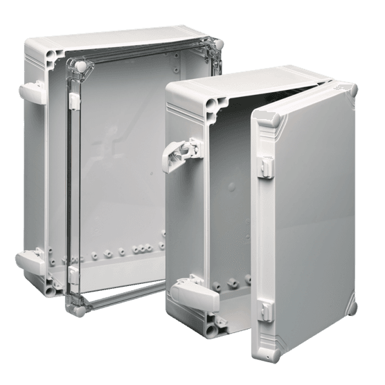 Hoffman Q303018PCIQRR QLine I, Type 4X, 300x300x180mm, Polycarbonate, QR Cover Hoffman Q303018PCIQRR QLine I, Type 4X, 300x300x180mm, Polycarbonate, QR Cover