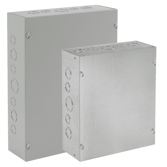 Hoffman ASG10X8X6 Screw-Cover, Type 1, 10.00x8.00x6.00, Galvanized, with Knockouts Hoffman ASG10X8X6 Screw-Cover, Type 1, 10.00x8.00x6.00, Galvanized, with Knockouts