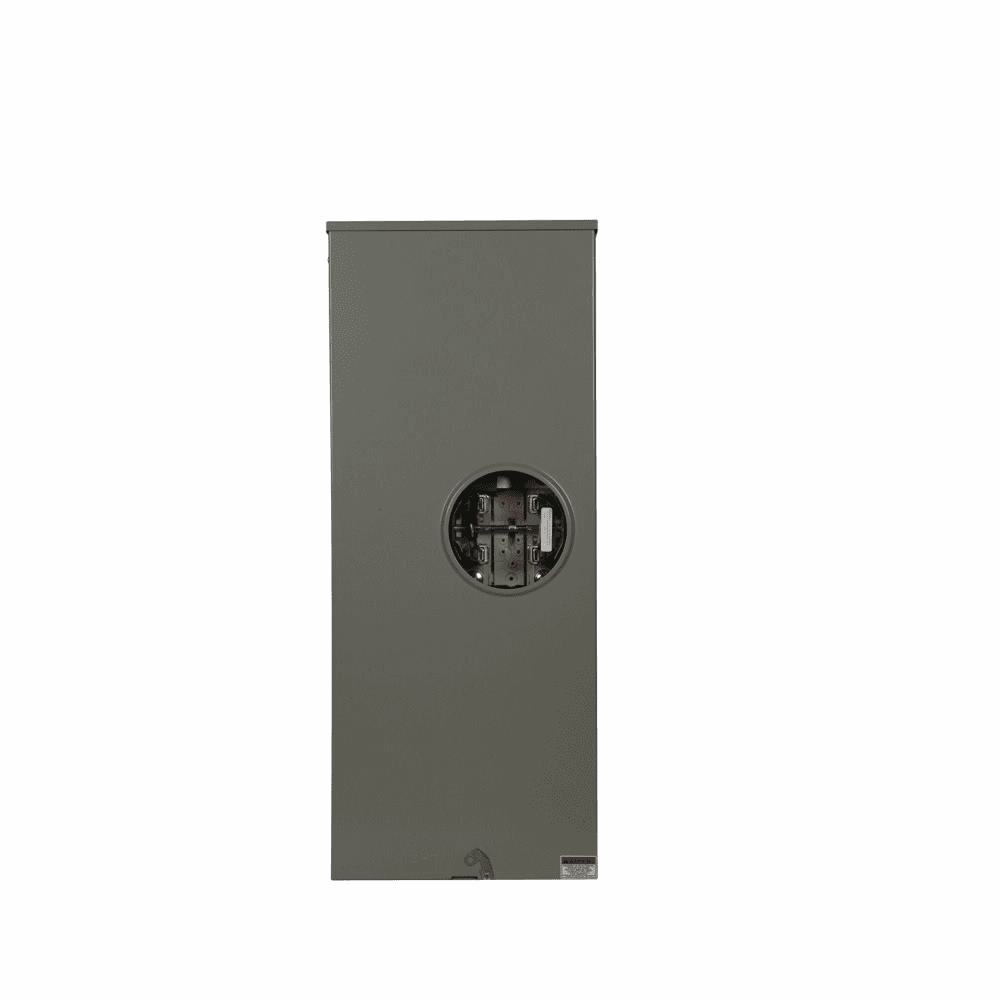 Eaton 1008948CH 1008948CH Eaton - Eaton meter socket, Comm, 320A, Over/under, 5x5 inch hub open, 3/8 inch stud, 4-jaw, 1-ph, 3/8 inch stud, Anti-inver clip factory installed, Lever bypass, Gnd conn (#14-#2 Cu), Triplex, 3-wire, Ringless, 600 Vac Eaton 1008948CH 1008948CH Eaton - Eaton meter socket, Comm, 320A, Over/under, 5x5 inch hub open, 3/8 inch stud, 4-jaw, 1-ph, 3/8 inch stud, Anti-inver clip factory installed, Lever bypass, Gnd conn (#14-#2 Cu), Triplex, 3-wire, Ringless, 600 Vac
