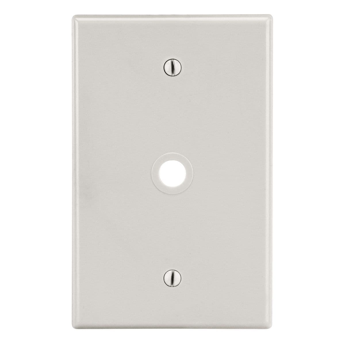 Hubbell PJ11LA Wallplate, Mid-Size 1-Gang, .406" Opening, Box Mount, Light Almond ; High-impact, self-extinguishing polycarbonate material ; More Rigid ; Sharp lines and less dimpling ; Smooth satin finish ; Blends into wall with an optimum finish ; Smooth Satin Finish Hubbell PJ11LA Wallplate, Mid-Size 1-Gang, .406" Opening, Box Mount, Light Almond ; High-impact, self-extinguishing polycarbonate material ; More Rigid ; Sharp lines and less dimpling ; Smooth satin finish ; Blends into wall with an optimum finish ; Smooth Satin Finish