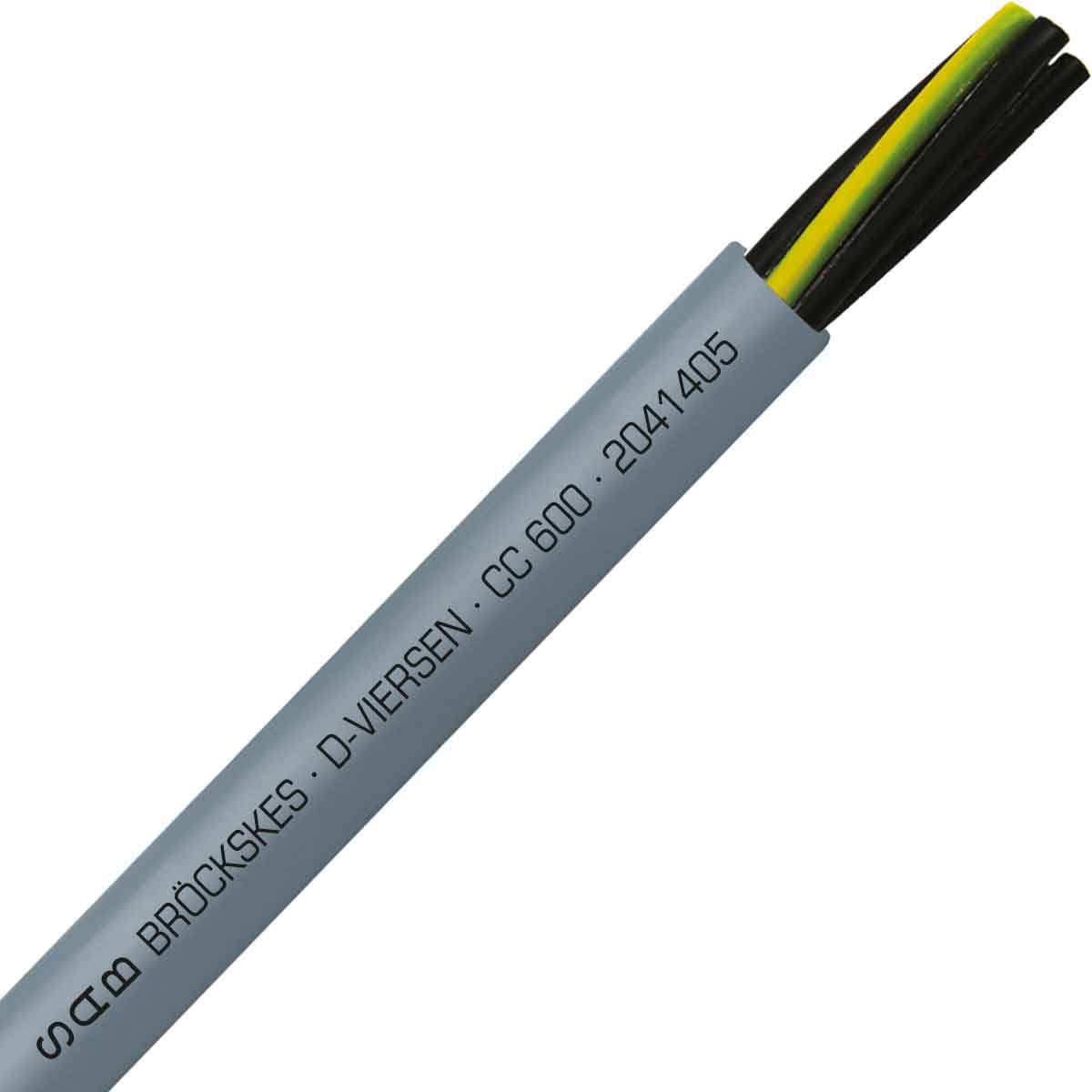 SAB 2041405 CC 600 - 14 AWG/5c, oil resistant PVC flexible control cable, 600V, UL, CSA, VDE, CE, RoHS SAB 2041405 CC 600 - 14 AWG/5c, oil resistant PVC flexible control cable, 600V, UL, CSA, VDE, CE, RoHS