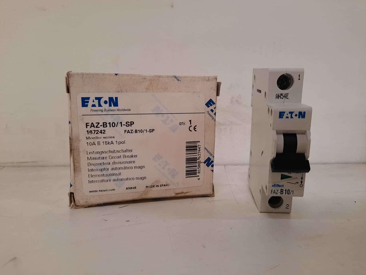 Eaton FAZ-B10/1-SP FAZ-B10/1-SP Eaton - UL 1077 Industrial Miniature Circuit Breaker - Supplementary Protector Eaton FAZ-B10/1-SP FAZ-B10/1-SP Eaton - UL 1077 Industrial Miniature Circuit Breaker - Supplementary Protector