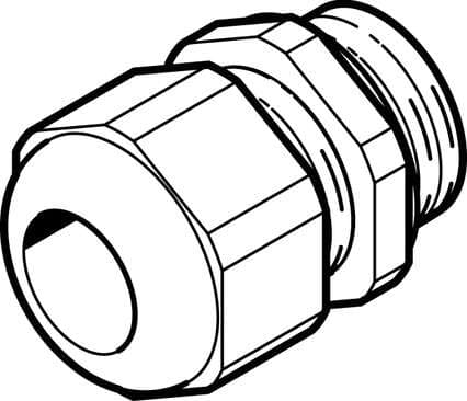 Festo 568278 cable connector NETC-P-M20-KA Materials note: Conforms to RoHS, Corrosion resistance classification CRC: 3 - High corrosion stress Festo 568278 cable connector NETC-P-M20-KA Materials note: Conforms to RoHS, Corrosion resistance classification CRC: 3 - High corrosion stress