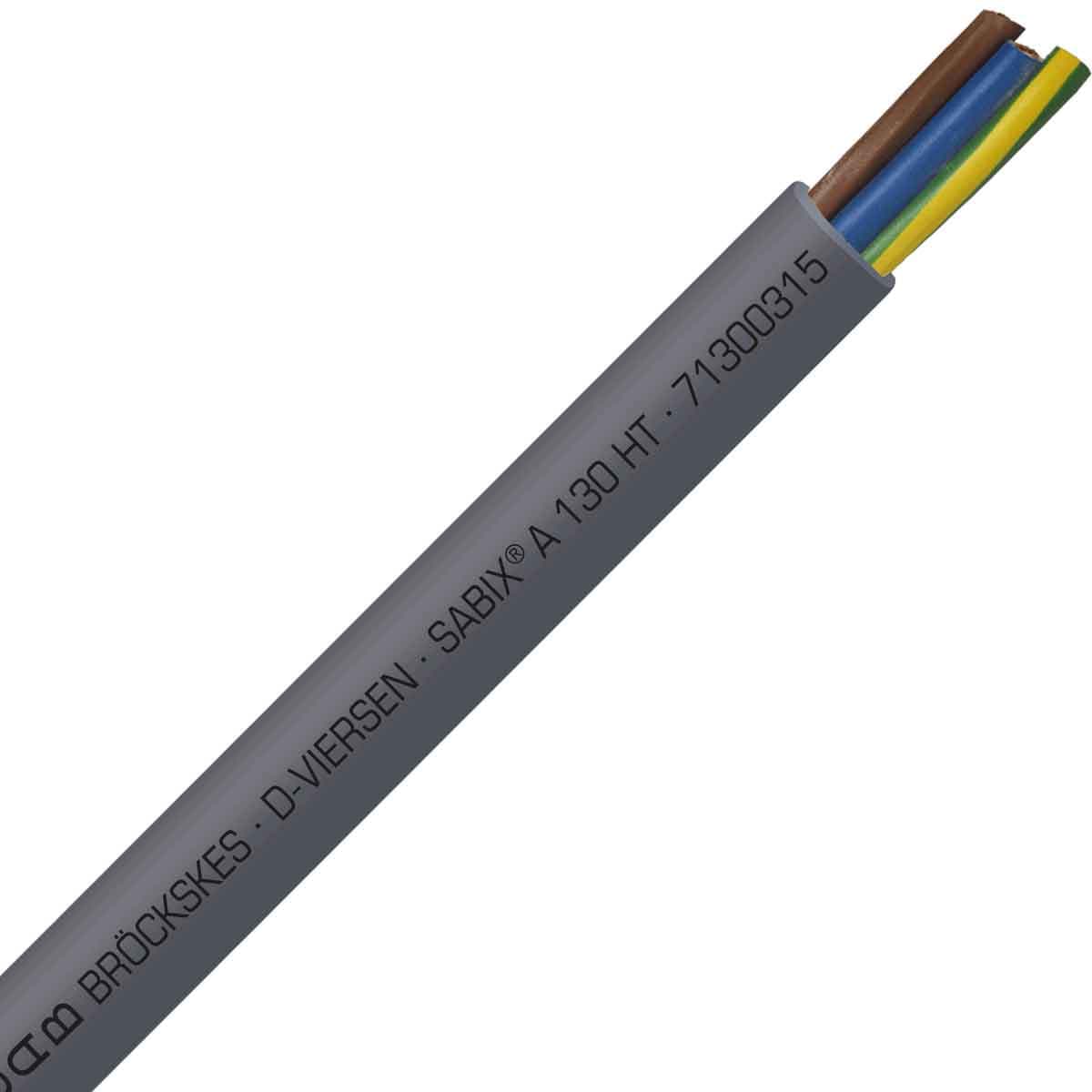 SAB 71300315 SABIX A 130 HT - 16 AWG/3c, high temperature SABIX halogen-free control cable, CE, RoHS SAB 71300315 SABIX A 130 HT - 16 AWG/3c, high temperature SABIX halogen-free control cable, CE, RoHS