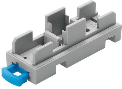 Festo 195279 mounting plate VN-T4-BP-NRH For VN-... vacuum generator with width 18 mm. Hat-rail mounting. Corrosion resistance classification CRC: 2 - Moderate corrosion stress, Ambient temperature: 0 - 60 °C, Max. tightening torque: 0,5 Nm, Product weight: 4,5 g, Mou Festo 195279 mounting plate VN-T4-BP-NRH For VN-... vacuum generator with width 18 mm. Hat-rail mounting. Corrosion resistance classification CRC: 2 - Moderate corrosion stress, Ambient temperature: 0 - 60 °C, Max. tightening torque: 0,5 Nm, Product weight: 4,5 g, Mou