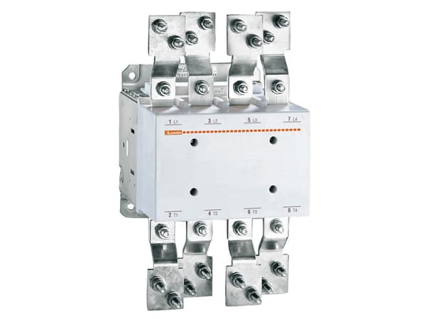 Lovato Electric 11B630100040048 11B630100040048 Lovato - Four-pole contactor, IEC operating current Ith (AC1) = 1000A, AC/DC coil, 48VAC/DC Lovato Electric 11B630100040048 11B630100040048 Lovato - Four-pole contactor, IEC operating current Ith (AC1) = 1000A, AC/DC coil, 48VAC/DC