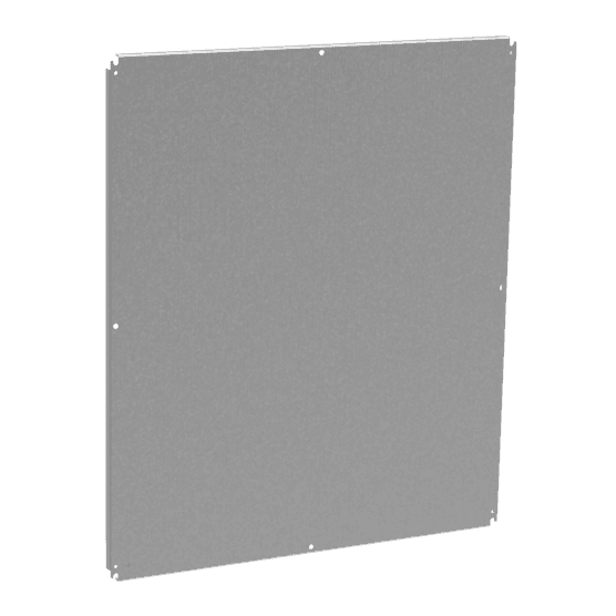 Hoffman PP119G ProLine Gold Series Console, Full Back Panel, fits 1200x900, Conductive Hoffman PP119G ProLine Gold Series Console, Full Back Panel, fits 1200x900, Conductive