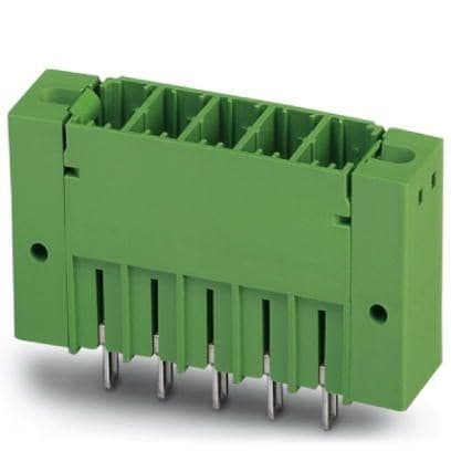 Phoenix Contact 1720903 PCB headers, nominal cross section: 6 mm², color: green, nominal current: 41 A, rated voltage (III/2): 630 V, contact surface: Tin, type of contact: Male connector, number of potentials: 2, number of rows: 1, number of positions: 2, number of connections Phoenix Contact 1720903 PCB headers, nominal cross section: 6 mm², color: green, nominal current: 41 A, rated voltage (III/2): 630 V, contact surface: Tin, type of contact: Male connector, number of potentials: 2, number of rows: 1, number of positions: 2, number of connections