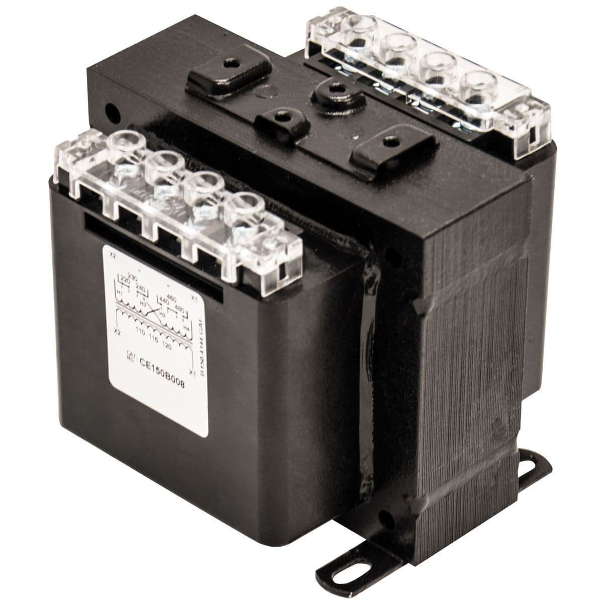 Hubbell CE500B016 Industrial Control Transformer .500 kVA, 380/400/415 Primary Volts - 110 X 220 Secondary Volts ; Secondary fuse clips factory installed, where applicable ; Twenty year limited warranty ; UL Listed and CSA Certified or cUL ; Epoxy encapsulated design prot Hubbell CE500B016 Industrial Control Transformer .500 kVA, 380/400/415 Primary Volts - 110 X 220 Secondary Volts ; Secondary fuse clips factory installed, where applicable ; Twenty year limited warranty ; UL Listed and CSA Certified or cUL ; Epoxy encapsulated design prot