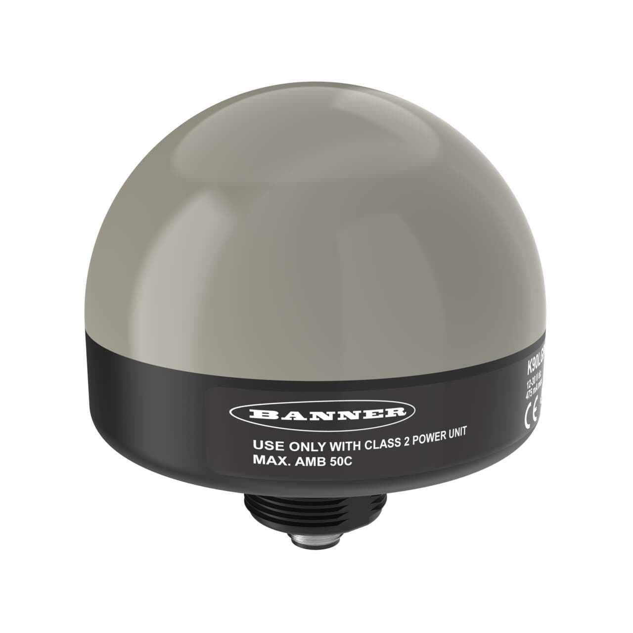 Banner K90LGRYPQ K90 Series EZ-LIGHT; 3-Color Indicator; Voltage: 12-30 V dc; Environmental Rating: IP67; Input: PNP; Colors: Green Red Yellow; 5-pin M12 Integral QD Banner K90LGRYPQ K90 Series EZ-LIGHT; 3-Color Indicator; Voltage: 12-30 V dc; Environmental Rating: IP67; Input: PNP; Colors: Green Red Yellow; 5-pin M12 Integral QD